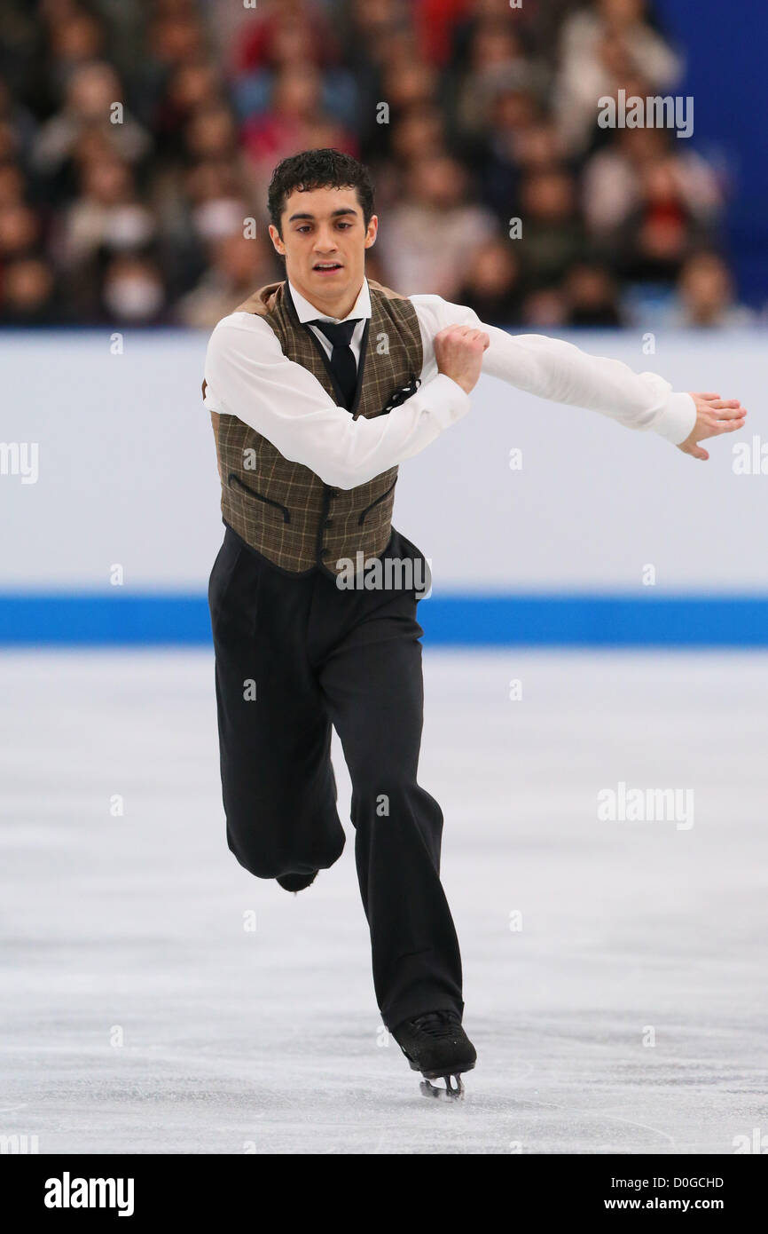 Javier Fernandez Esp November 24 12 Figure Skating Isu Grand Prix Of Figure Skating 12 13