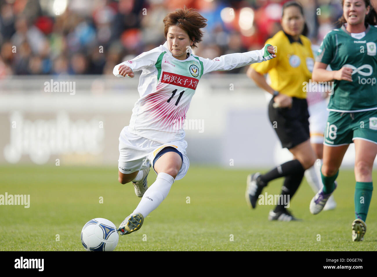 Nanase Kiryu (Beleza), November 25, 2012 Football / Soccer Mobcast