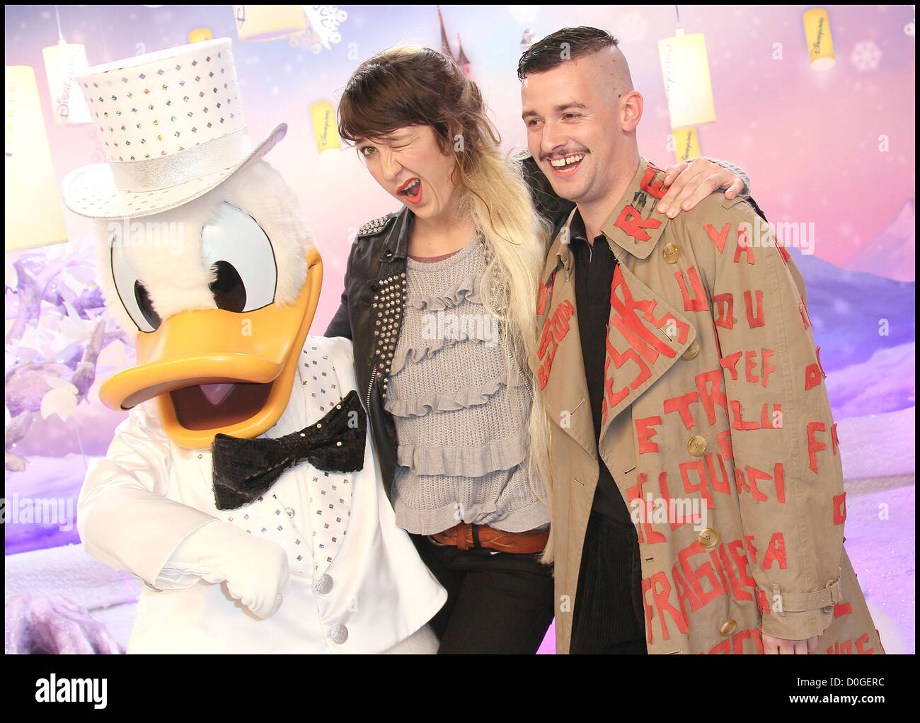 Daphne Burki and Charlie Le Mindu attends the Raiponce Premiere during