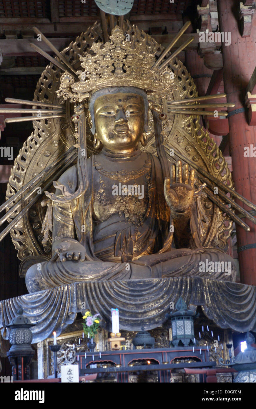 Todaiji Buddhist Temple, Nara, Japan Stock Photo Alamy