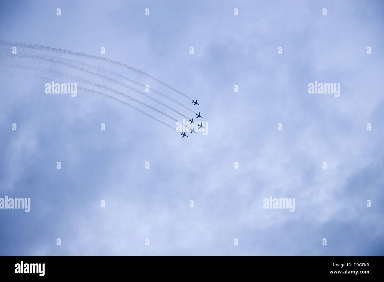 Jets in the sky Stock Photo Alamy