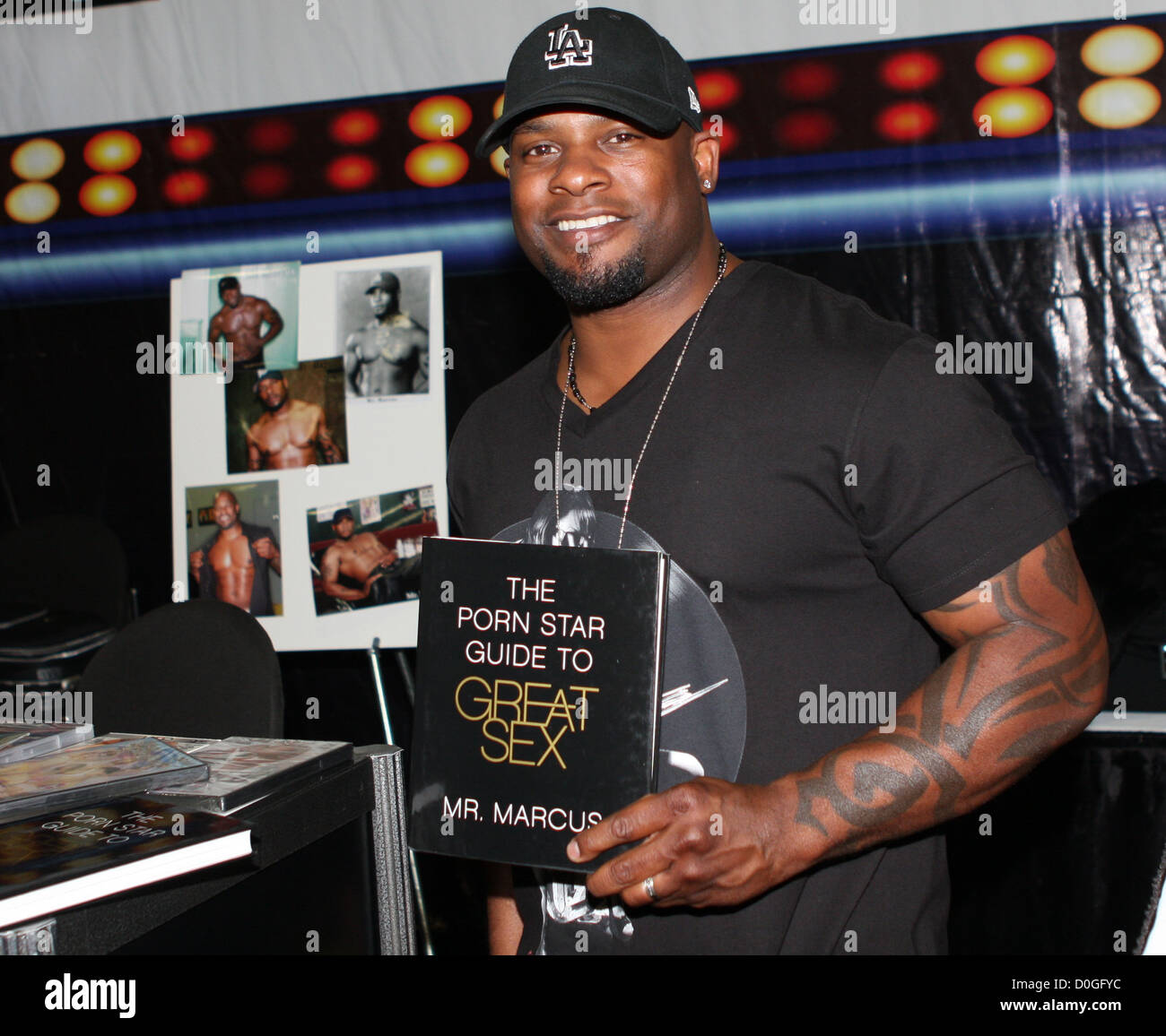 Adult Film Actor Mr. Marcus Attends EXXXOTICA Expo at The New Jersey ...