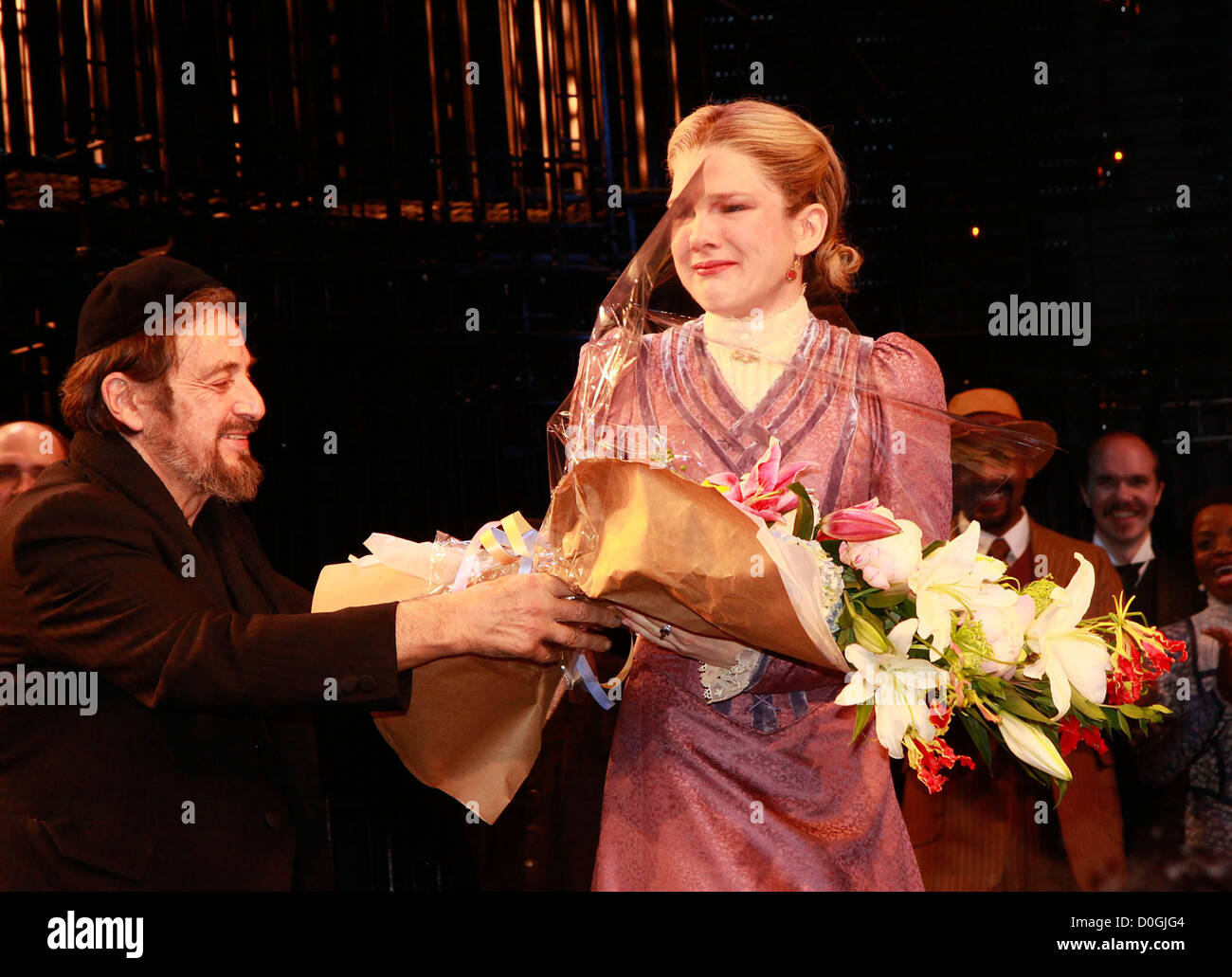 Al Paci and Lily Rabe Opening night celebration of The Public Theater ...