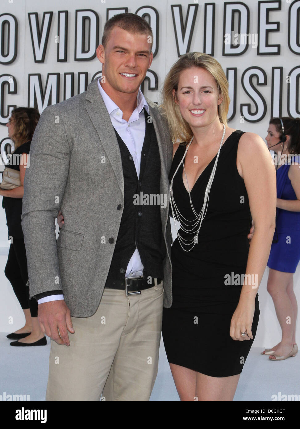 Alan Ritchson and Guest The 2010 MTV Video Music Awards (MTV VMAs) held ...