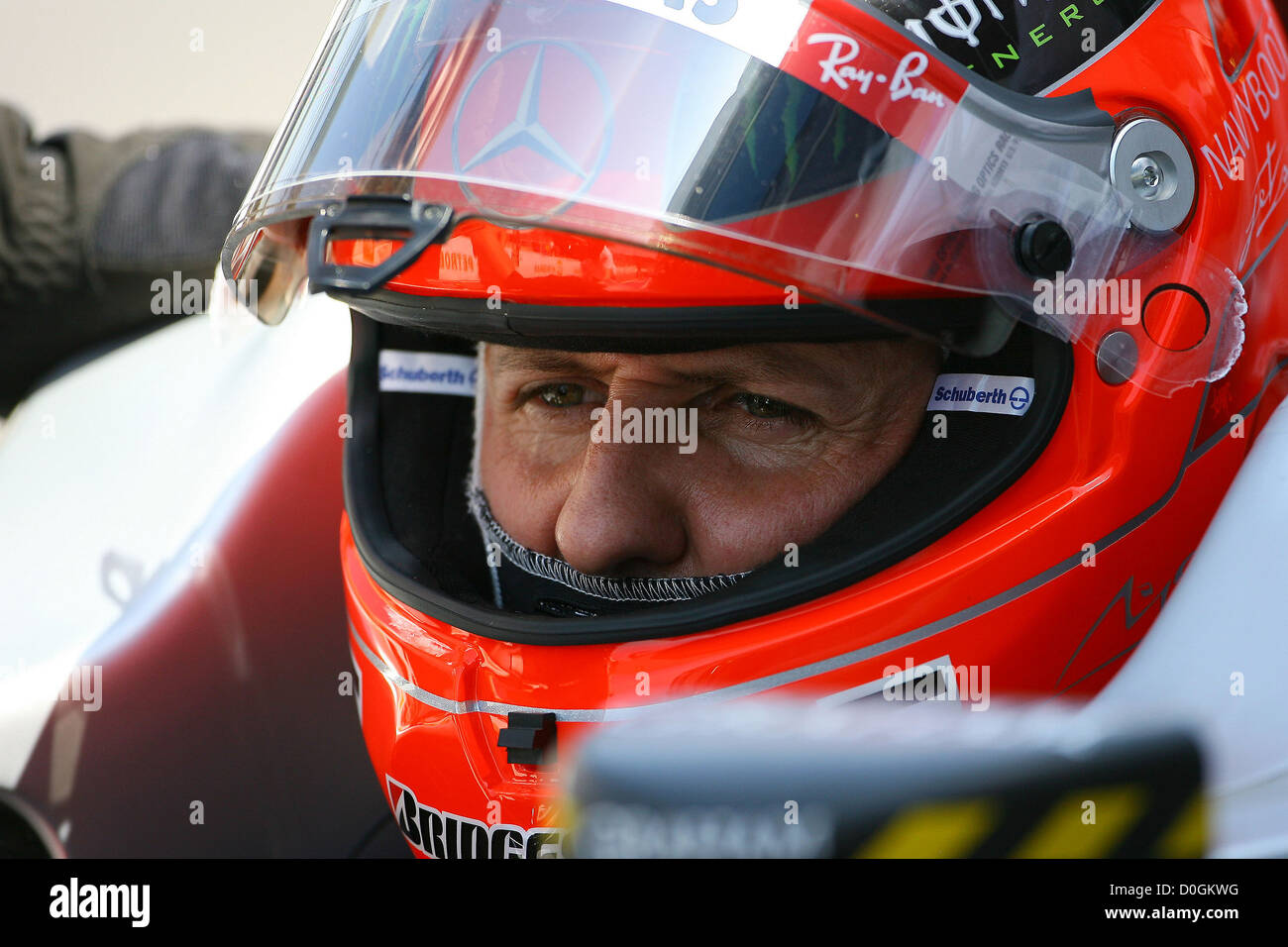 Michael Schumacher 2010 Formula 1 Brazilian Grand Prix Sao Paulo