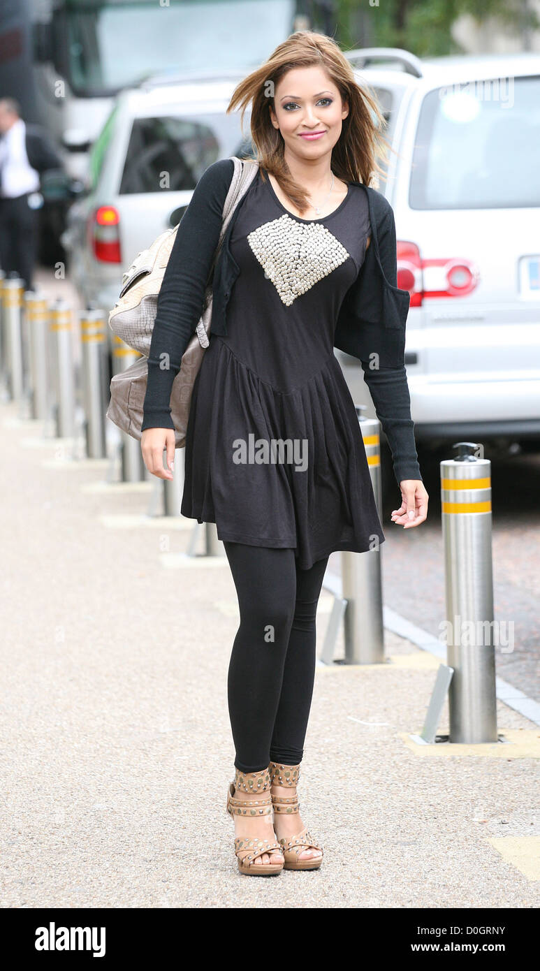 Tasmin Lucia Khan outside the ITV studios London, England - 13.09.10 ...