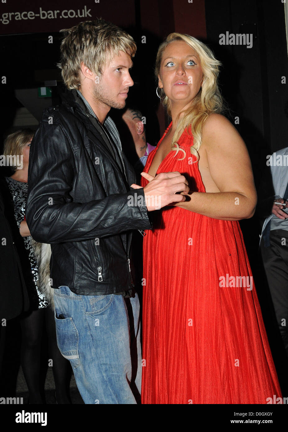 Josie Gibson and John James The Big Brother 11 wrap party held at Grace ...