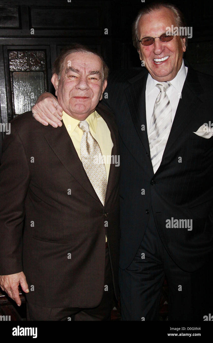 Freddie Roman and Danny Aiello The Friars Club honors Michael Feinstein at the Friars Club on East 55th Street. New York City, Stock Photo