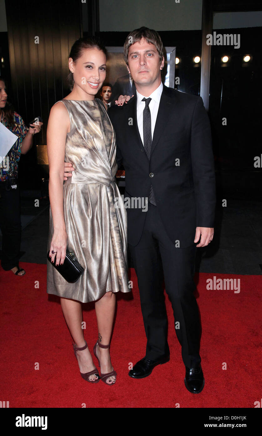 Marisol Maldonado and Musician Rob Thomas New York premiere of 'Wall