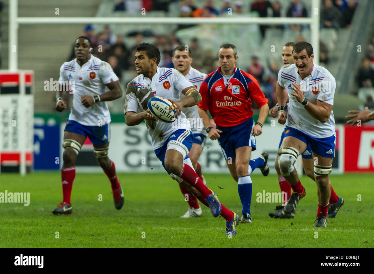 Rugby, French national team Stock Photo Alamy