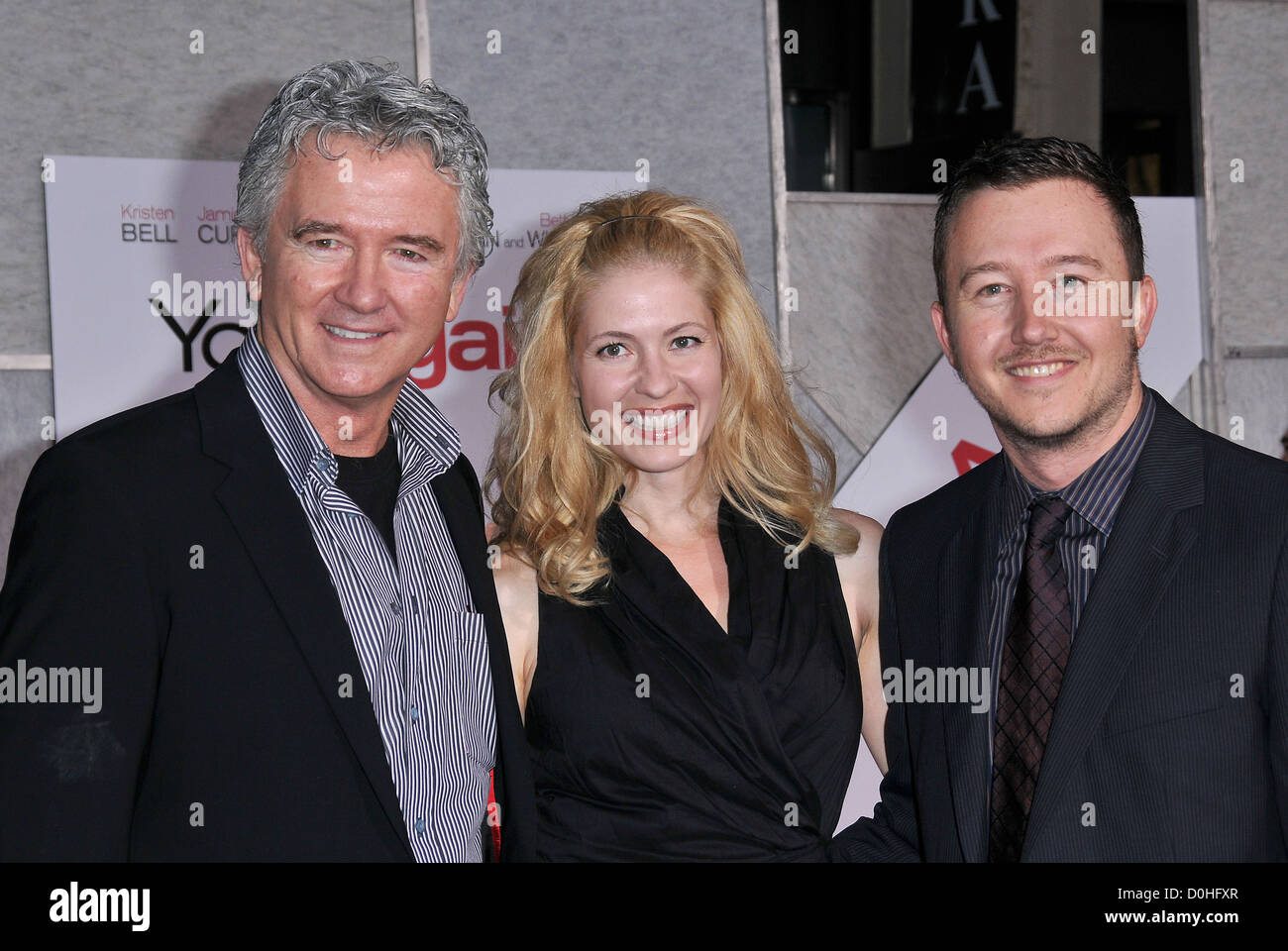anekdote Moderat sjældenhed Patrick Duffy with his son Padraic Duffy and guest Los Angeles Premiere of  "You Again" held at the El Capitan Theatre Stock Photo - Alamy
