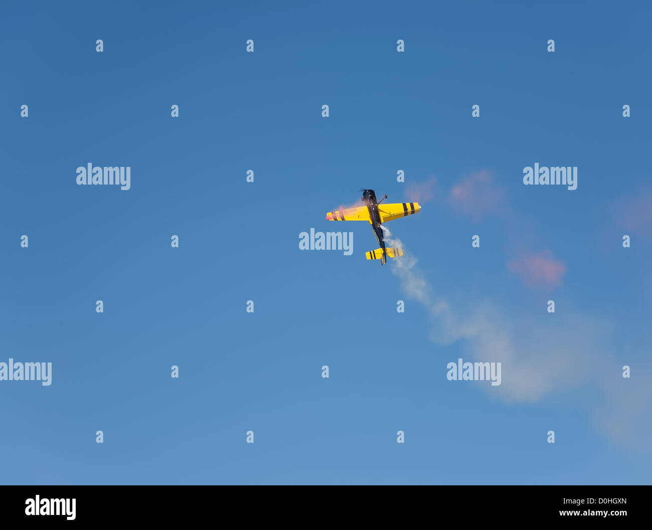 plane in the sky air show Stock Photo - Alamy