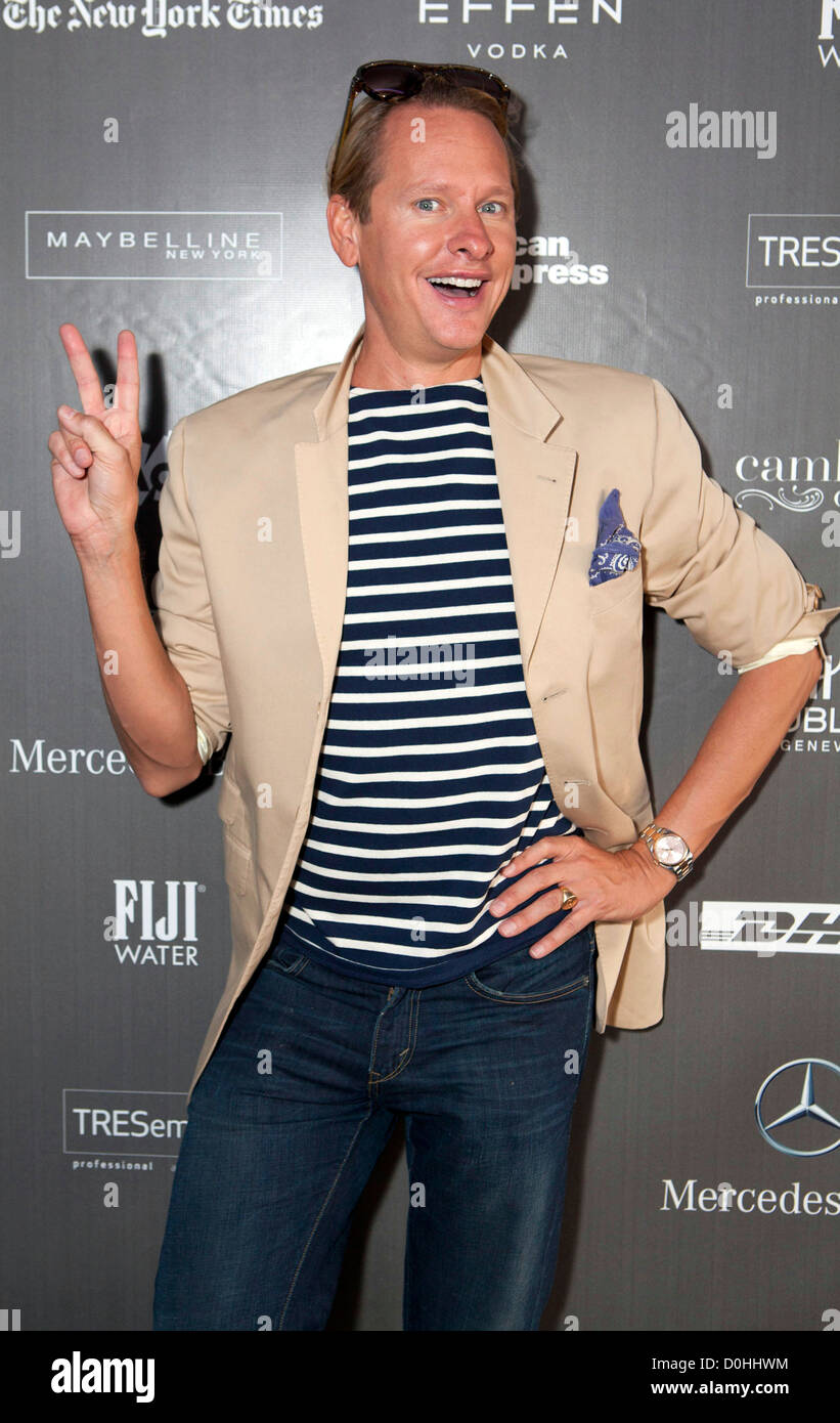 Carson Kressley MercedesBenz IMG New York Fashion Week Spring/Summer