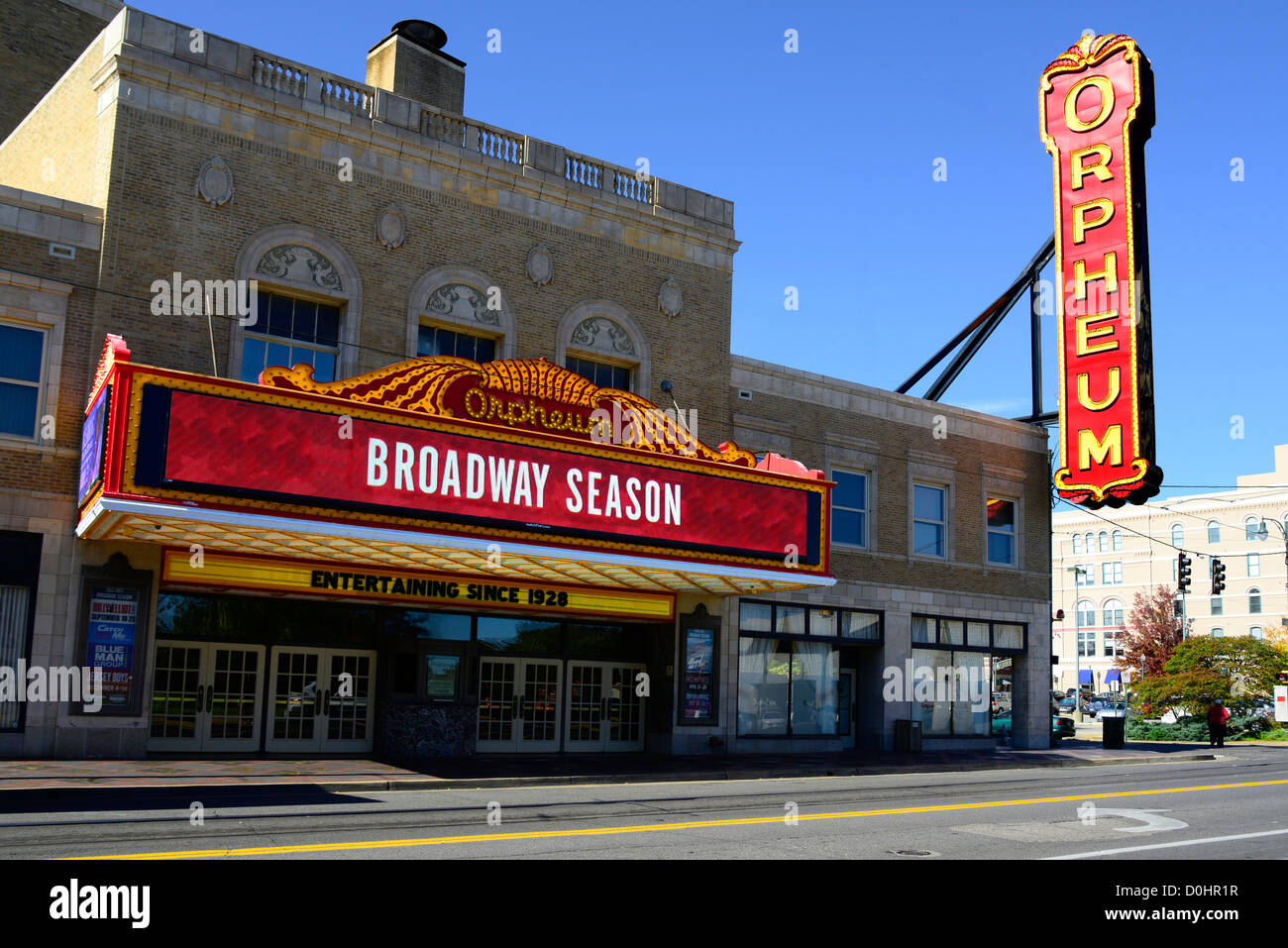 Orpheum Theater Memphis Tennessee TN Stock Photo