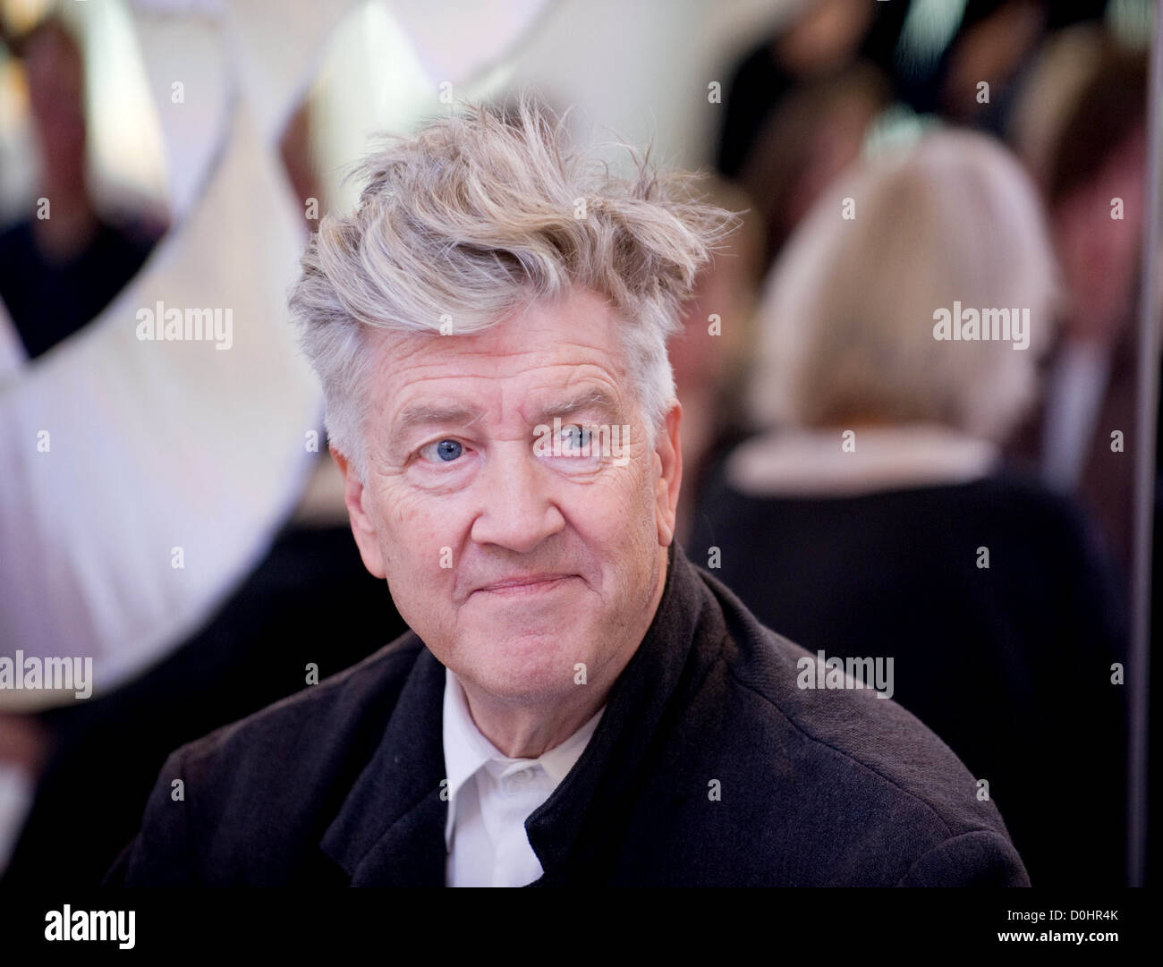 David Lynch David Lynch opens his 'The Air is on Fire' art exhibition