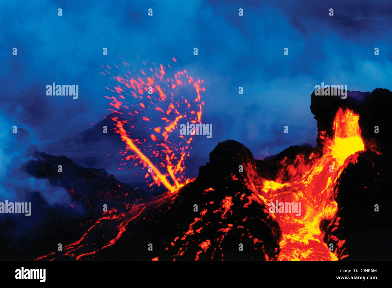 Lava Exploding in the Shape of a Heart Stock Photo - Alamy