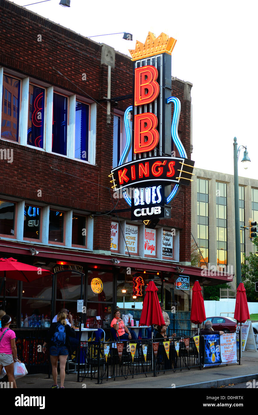 B.B. King Beale Street Blues Music Memphis Tennessee TN Stock Photo Alamy