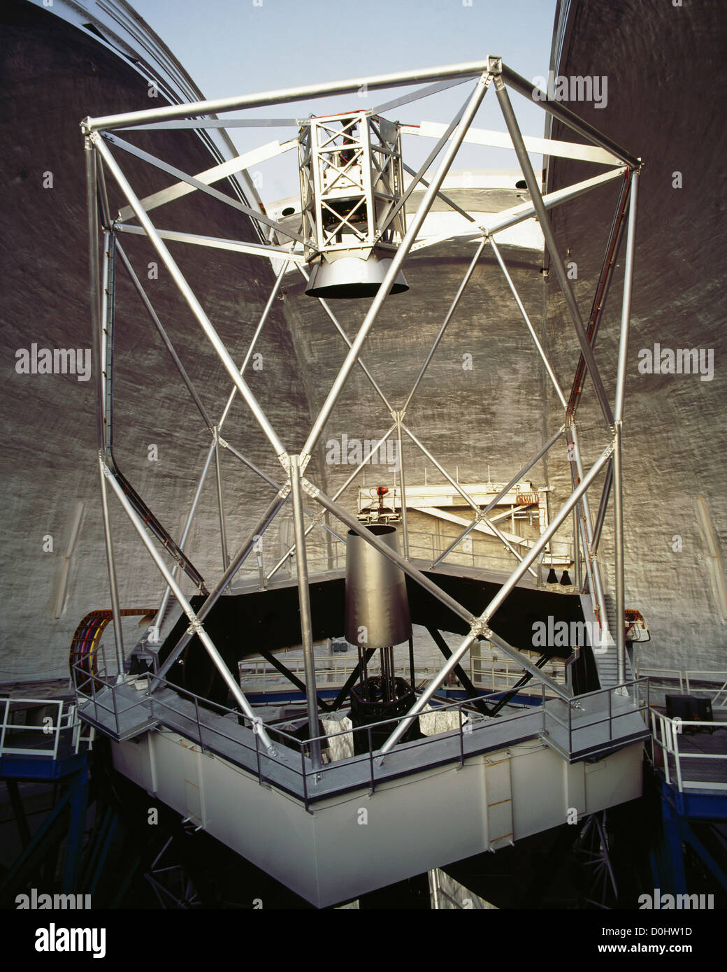Inside the Keck Observatory, Hawaii Stock Photo Alamy
