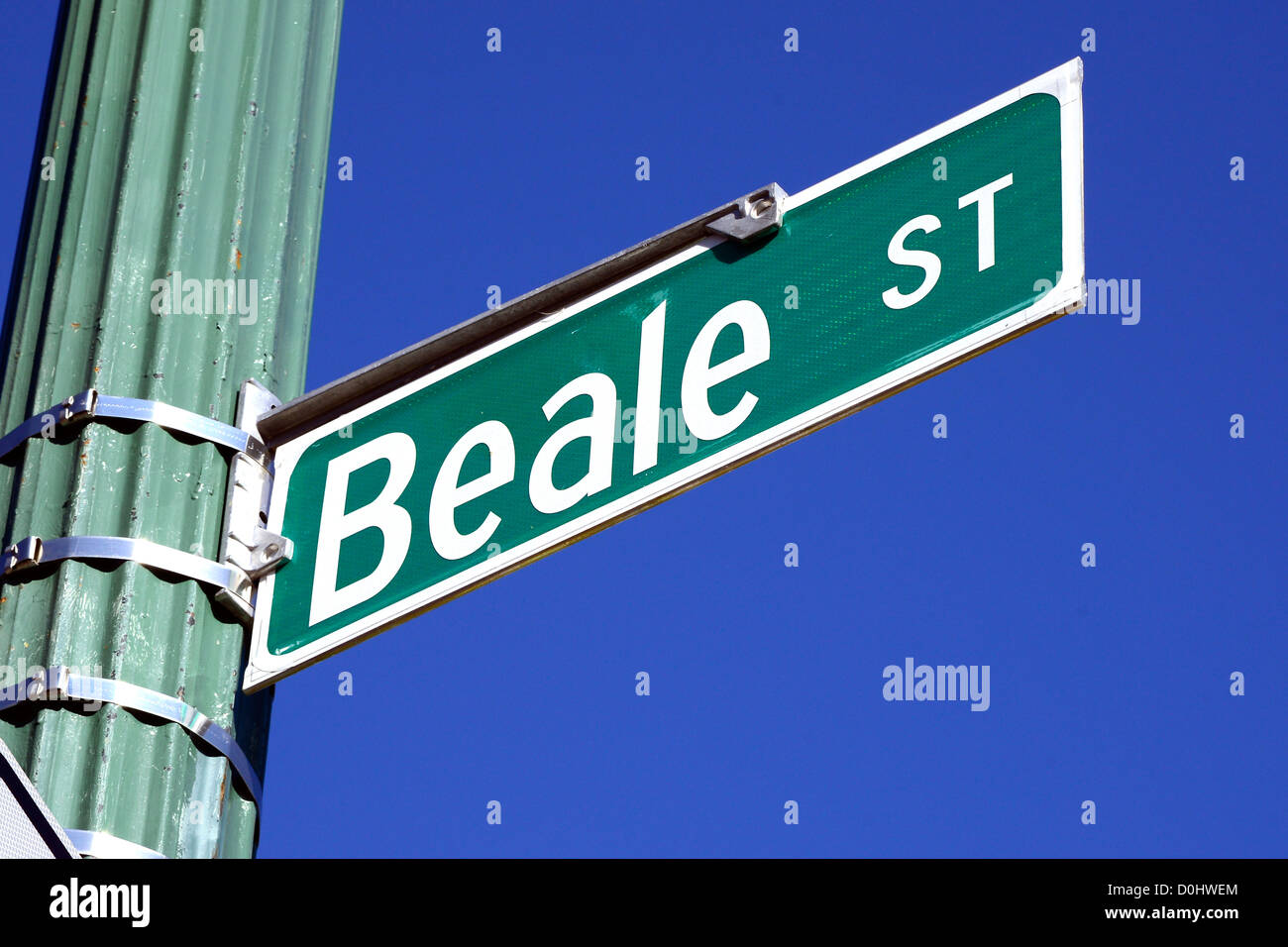 Beale Street Blues Music Memphis Tennessee TN Stock Photo - Alamy