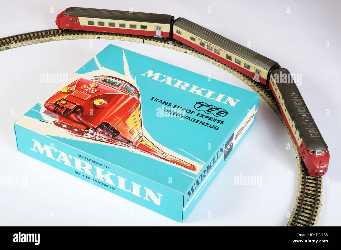 Marklin Toy Train Set Stock Photo - Alamy