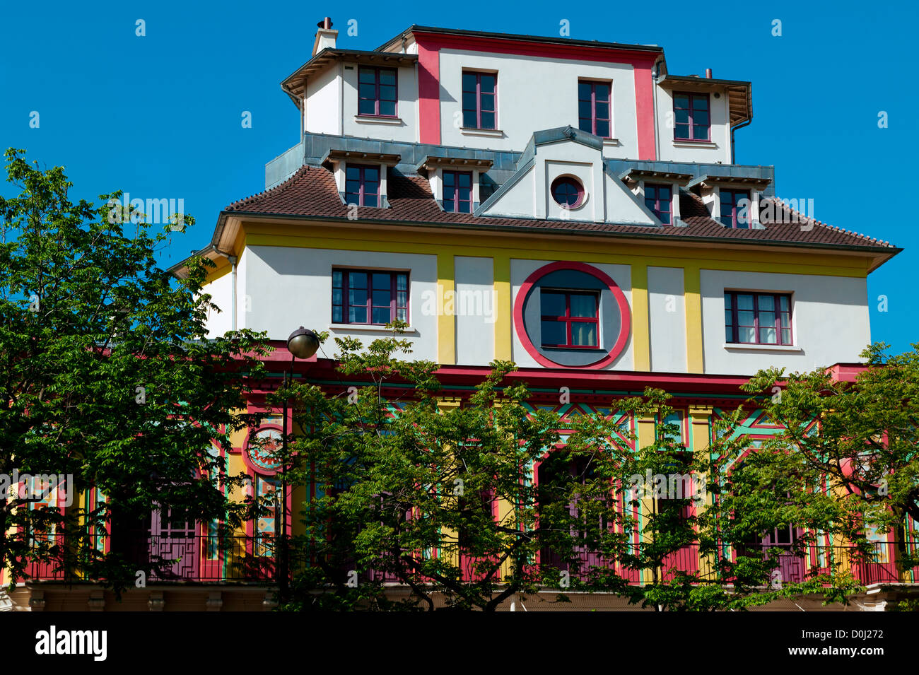 The Bataclan Theater Building,Paris,France Stock Photo