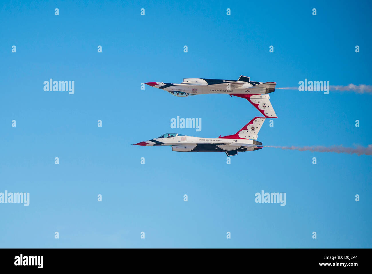 planes performing in the annual air show called Aviation Nation in Las
