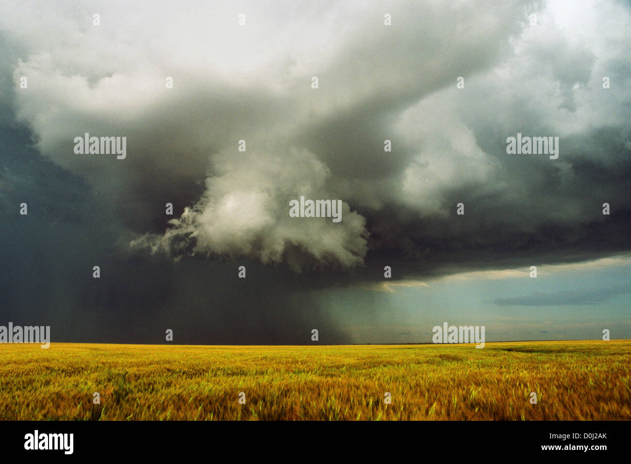 A Scud Cloud Forms Beneath a Severe Thunderstorm in Central Kansas ...