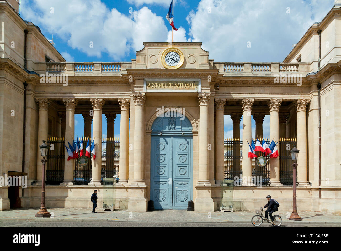 The National Assembly,Paris,France Stock Photo