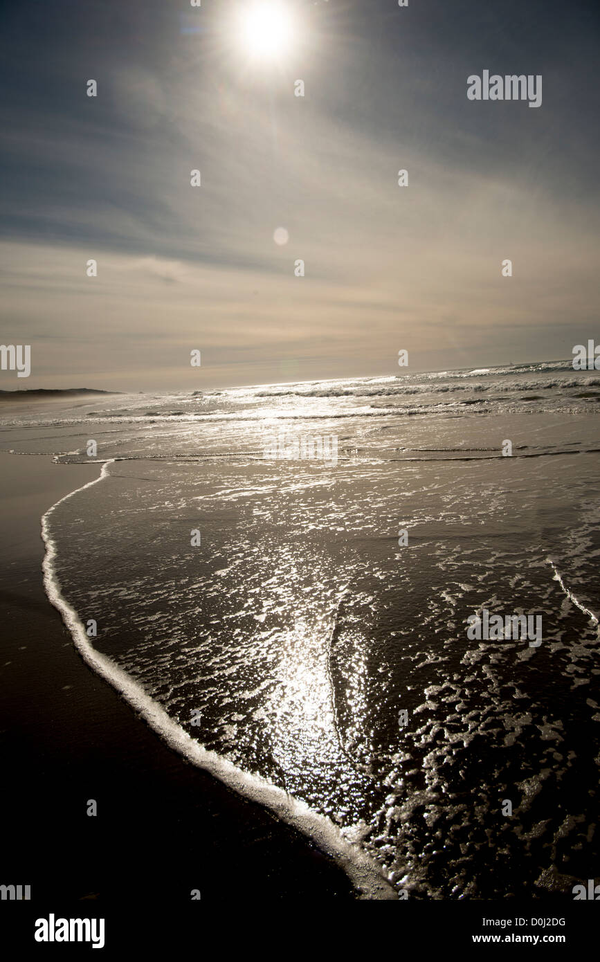 Surf Beach on the Central California coast at Vandenberg Air Force Stock  Photo - Alamy