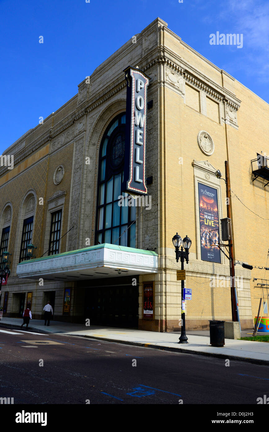 Powell Theatre Grand Center Theater District St. Louis Missouri MO