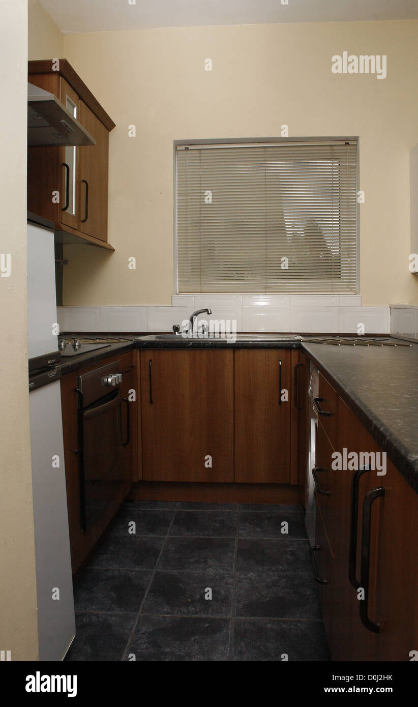 image of kitchen in a flat Stock Photo - Alamy