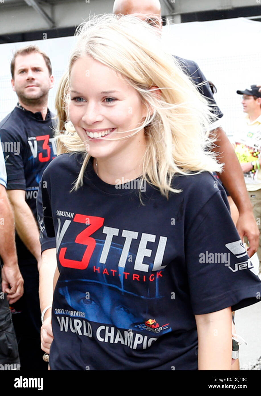 Sebastian Vettel Girlfriend Hanna Prater High Resolution Stock Photography And Images Alamy