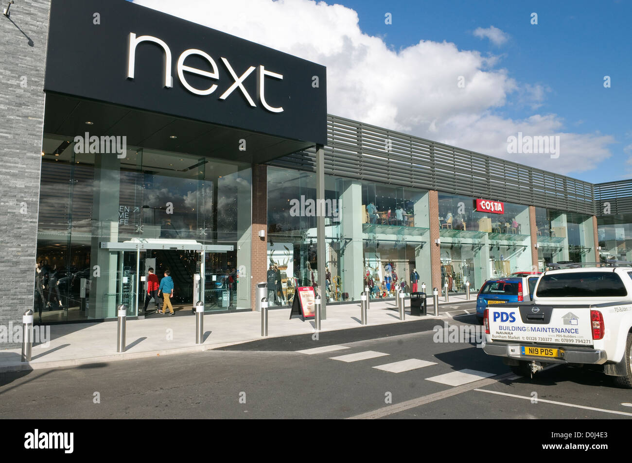 Next Home and Garden store entrance. Martlesham Heath, Ipswich, Suffolk
