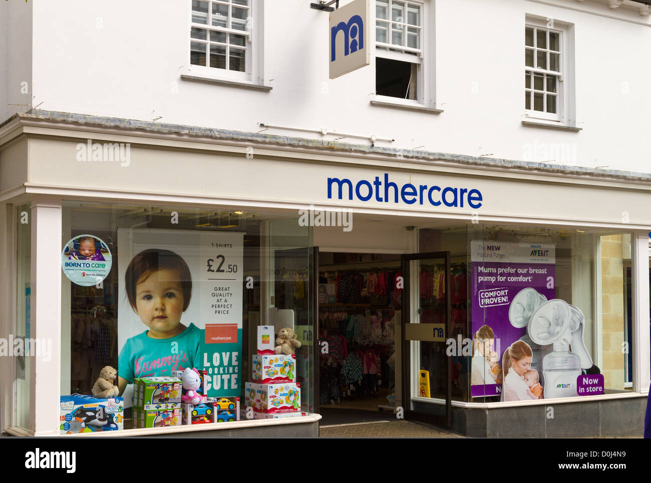 Mothercare shop Stock Photo