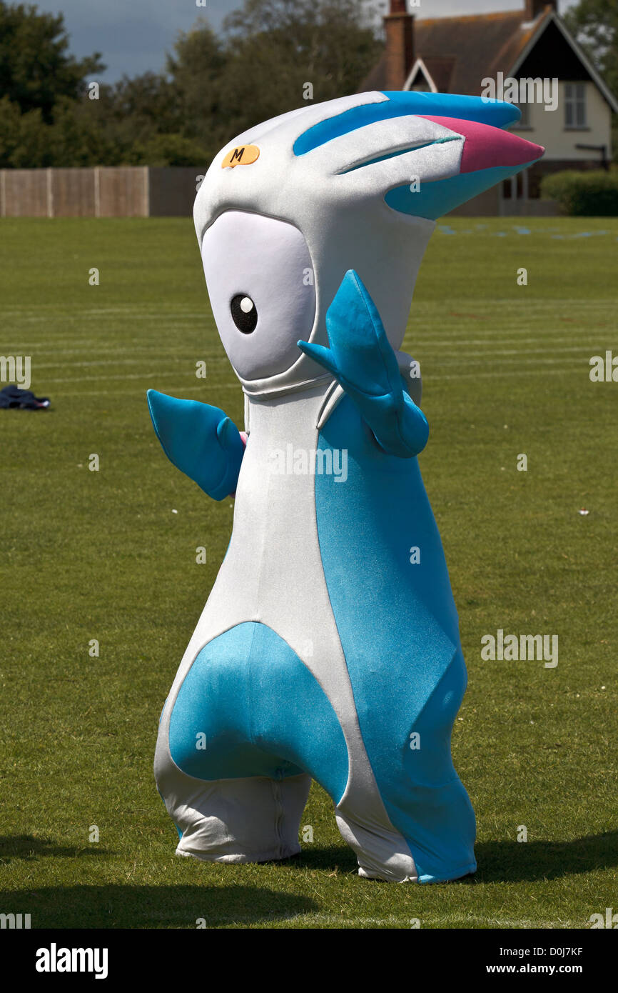 A view of Mandeville who was one of the London 2012 Olympic mascots. Stock Photo