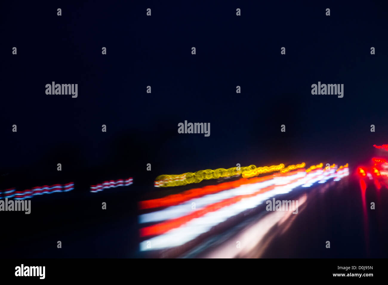 Pattern Road Light Abstract light patterns on highways Stock Photo - Alamy