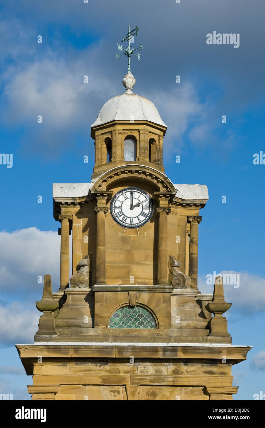 Holbeck clocktower in South Bay. Stock Photo