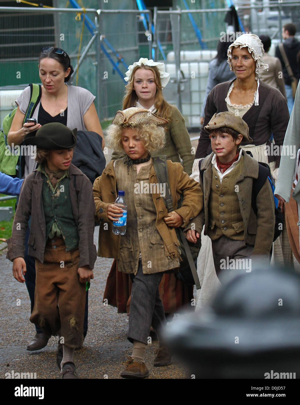 Cast The film set for 'Pirates of the Caribbean: On Stranger Tides' filming  on location London, England - 27.09.10 Stock Photo - Alamy