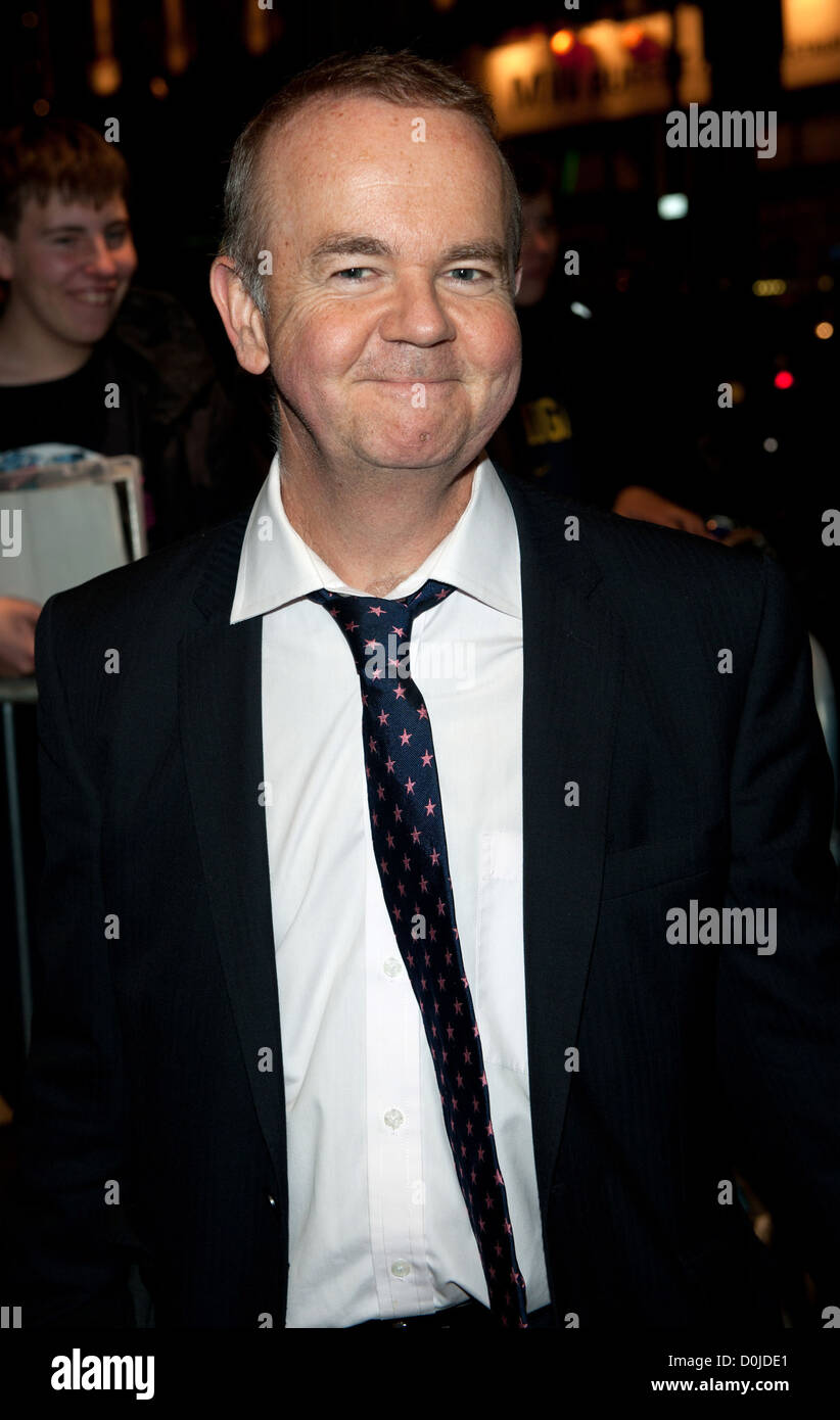 Ian Hislop Gala night of stage version of 'Yes Prime Minister' held at the Gielgud TheatreArrivals. London England Stock Photo