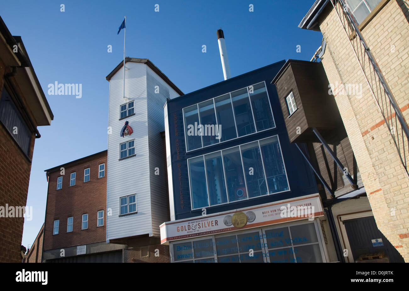 Copper House Distillery Adnams brewery Southwold Suffolk England Stock