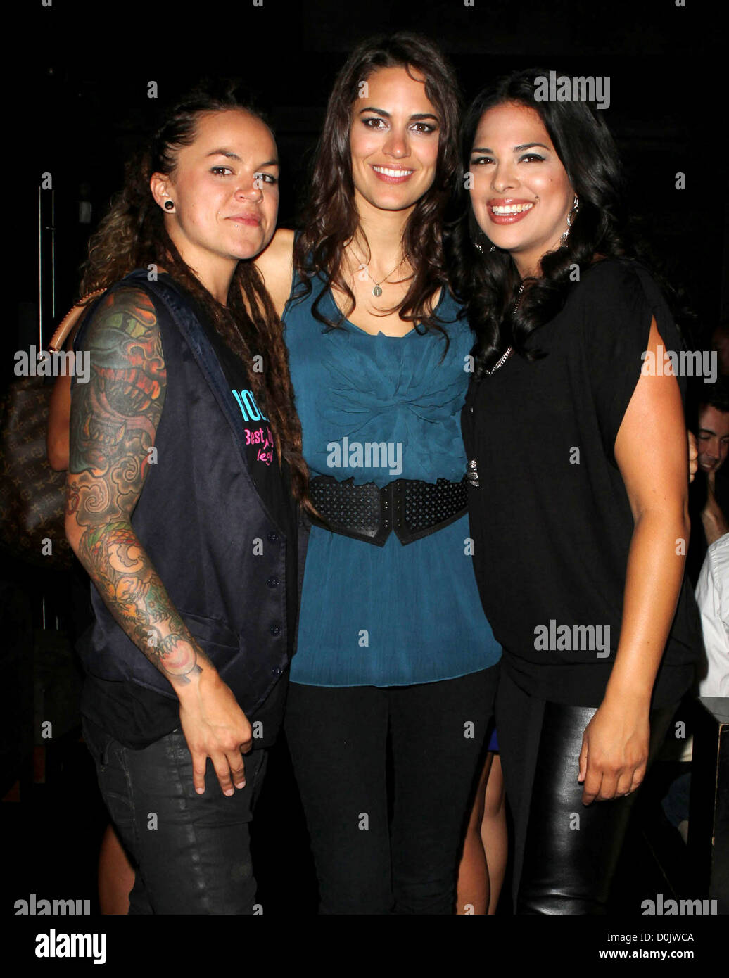 Whitney Mixter, Tracy Ryerson and Rose Garcia Fuse Event hosts 'The Real L Word' season finale cast screening party held at The Stock Photo