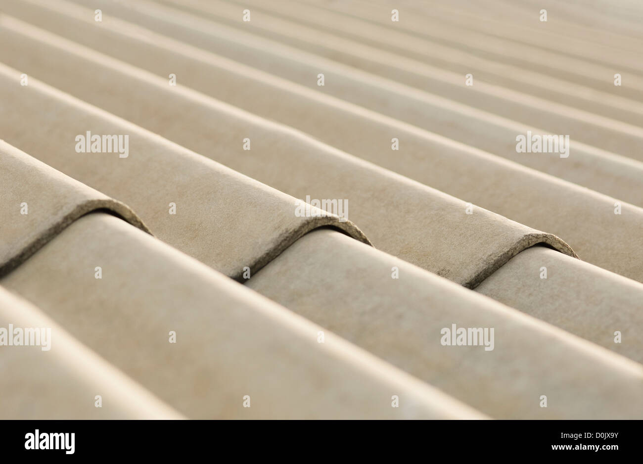 Closeup of corrugated cement sheet Stock Photo Alamy