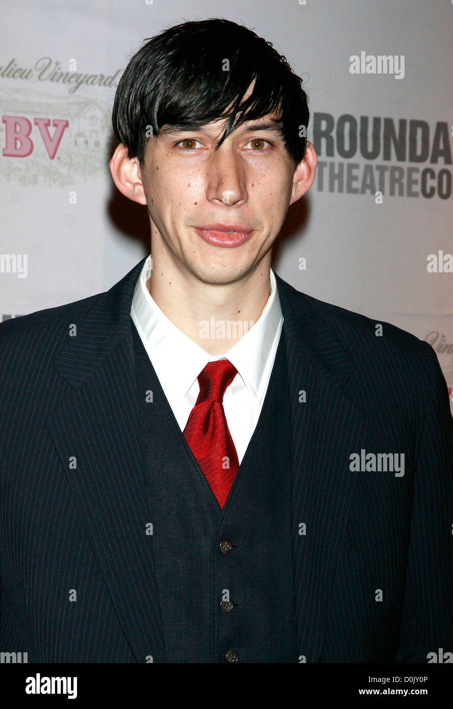Adam Driver Opening night after party for the Broadway production of 'George Bernard Shaw's Mrs. Warren's Profession' at the Stock Photo