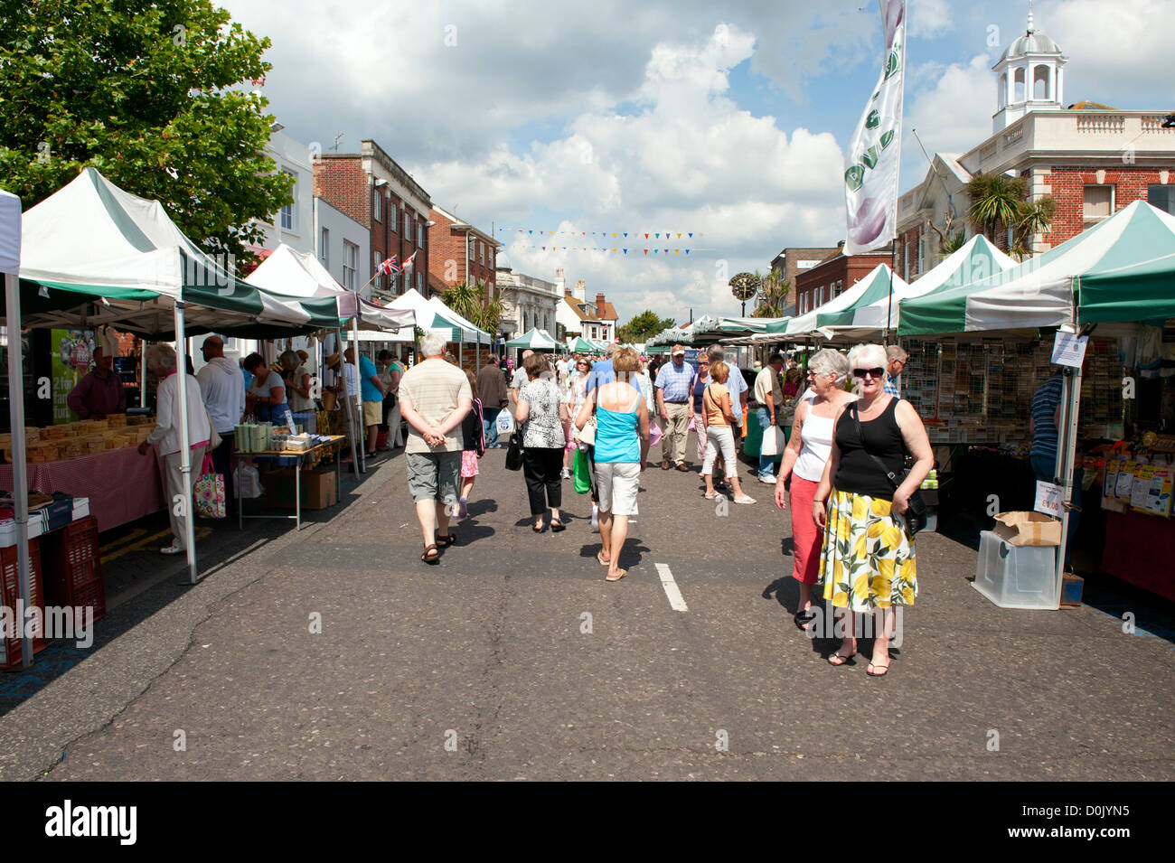 Summer street market male hires stock photography and images Alamy
