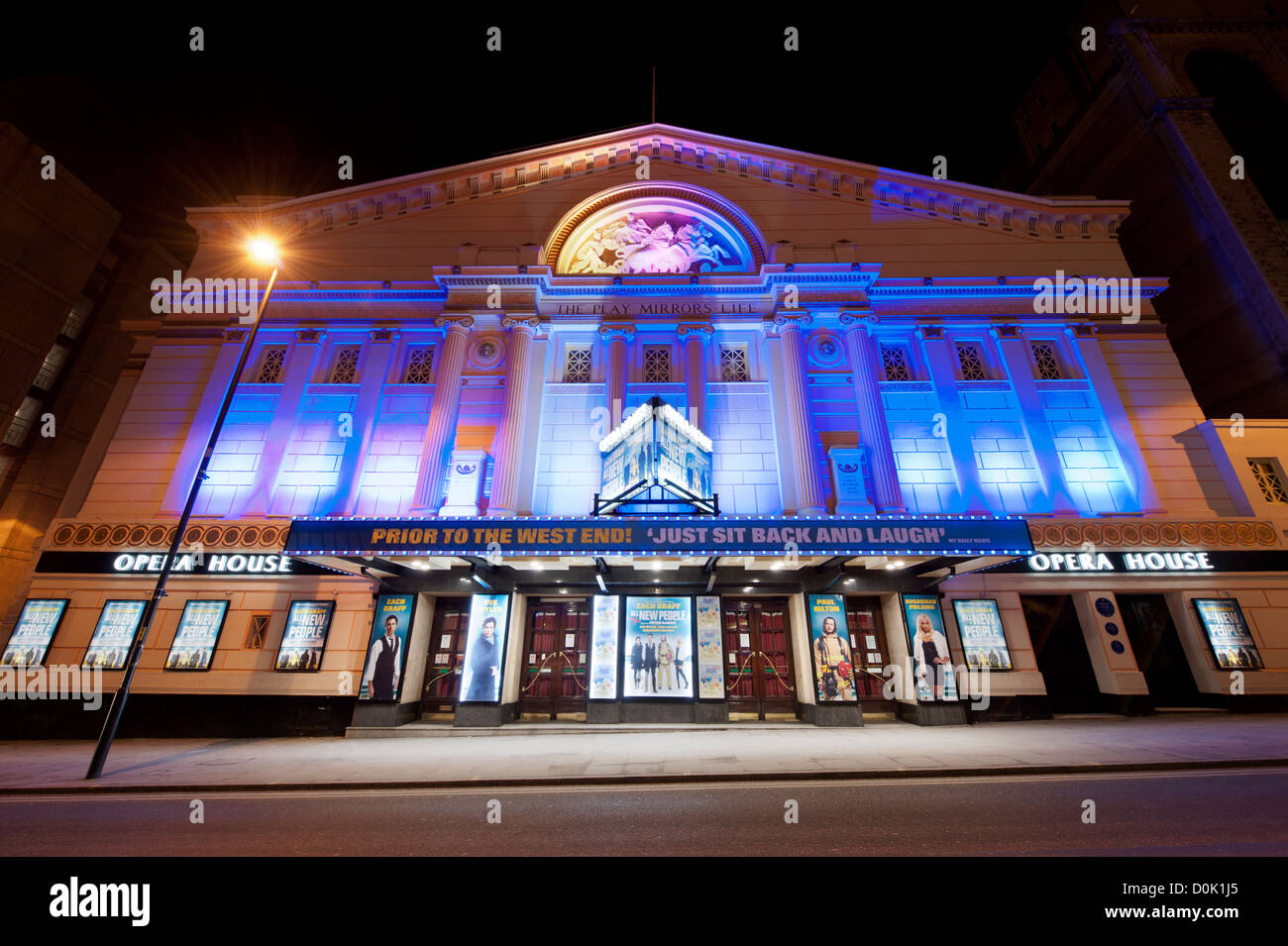 The Opera House Theatre on Quay Street in Manchester. Stock Photo