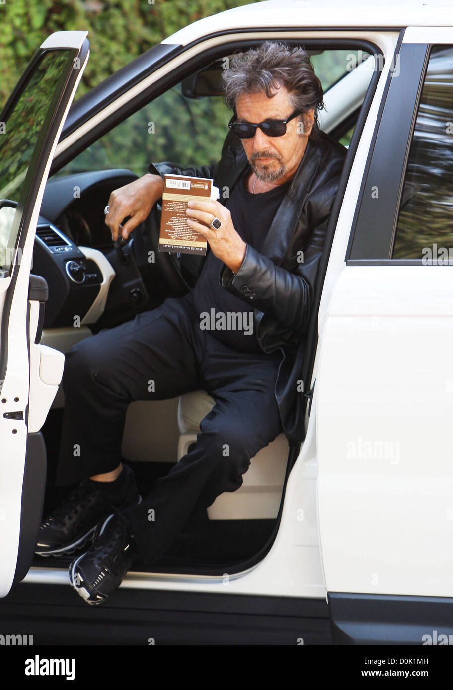 Al Pacino was spotted getting out of his car in West Hollywood. The