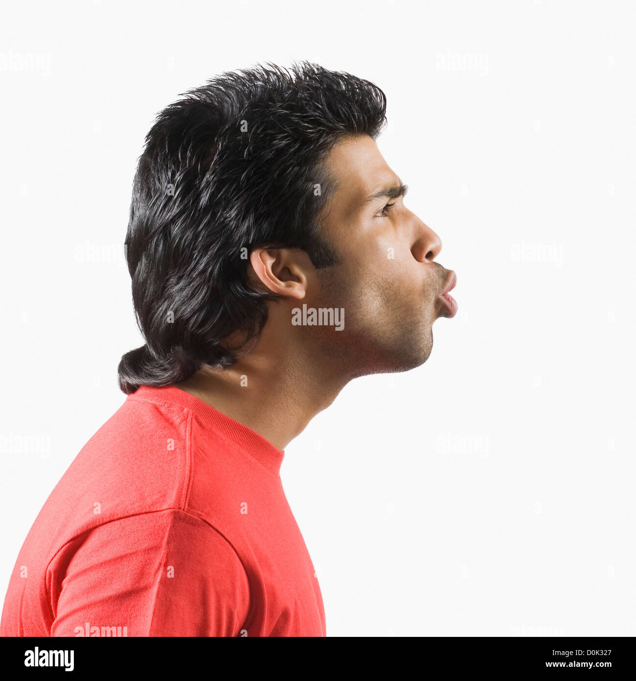 Humor And Puckering Lips High Resolution Stock Photography and Images