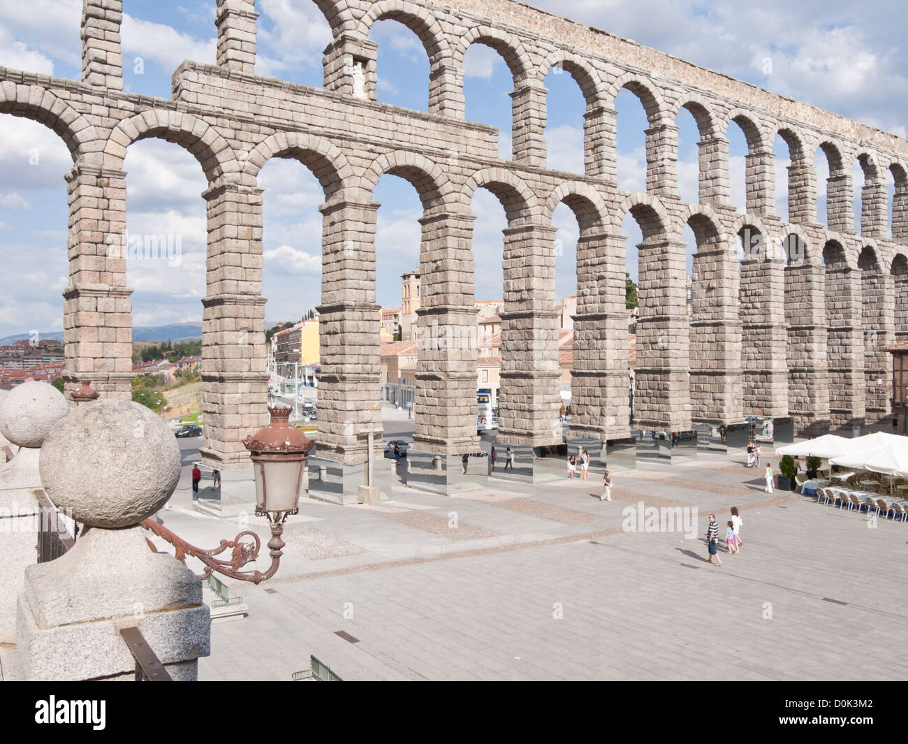 The Aqueduct of Segovia is the most famous Roman aqueduct in the world ...