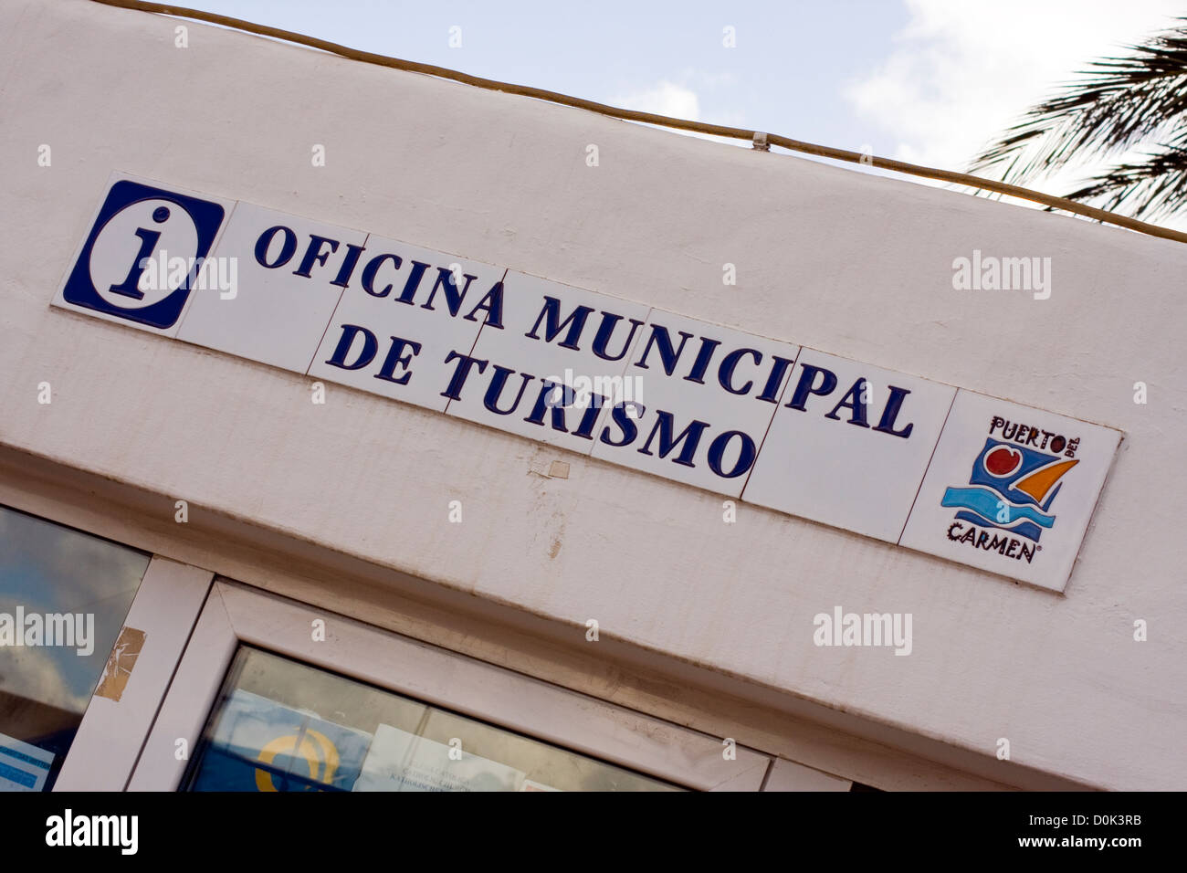 Tourist Information Office Puerto Del Carmen Stock Photo