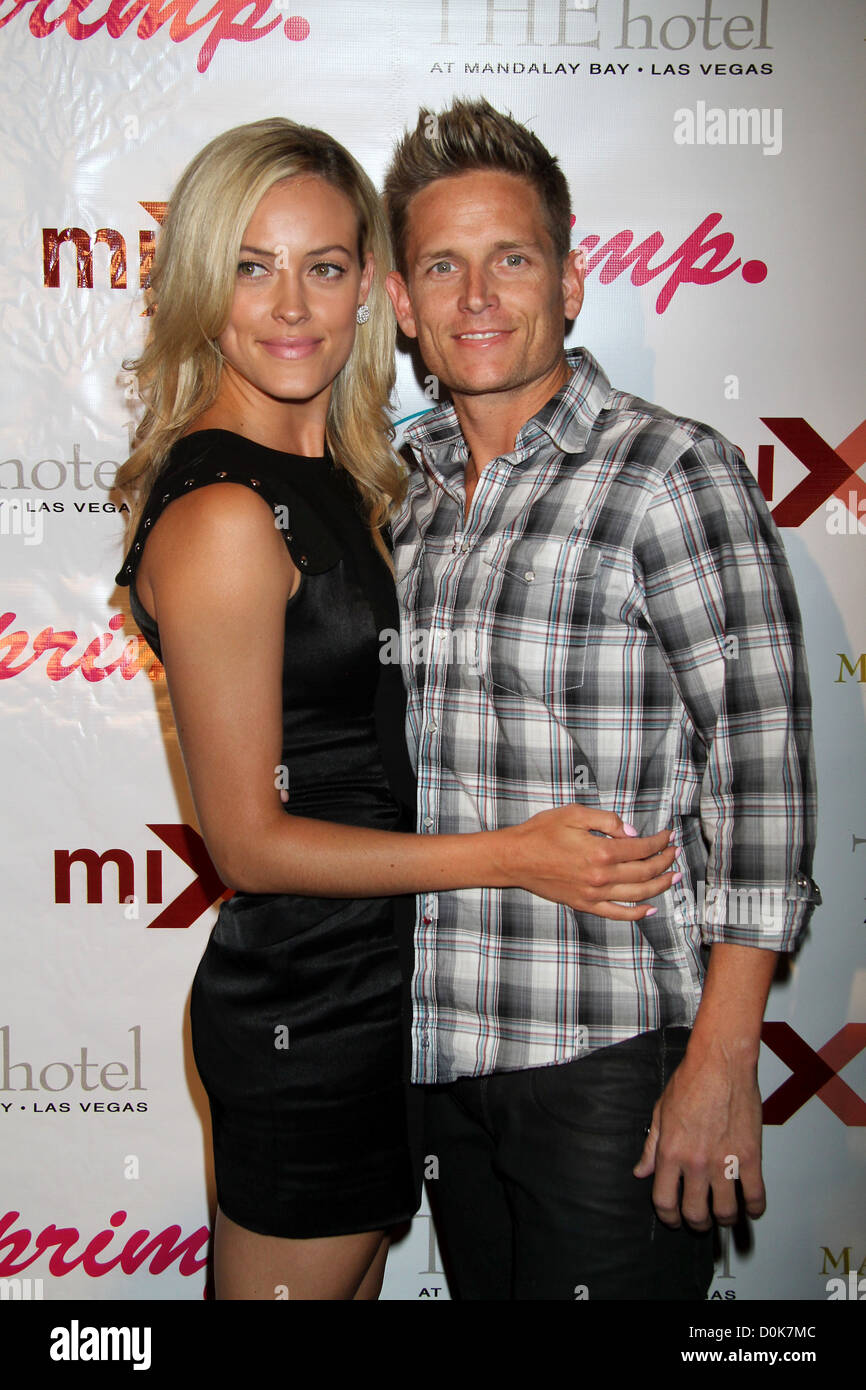 Damian Whitewood and Peta Murgatroyd Primp Clothing launch their Spring